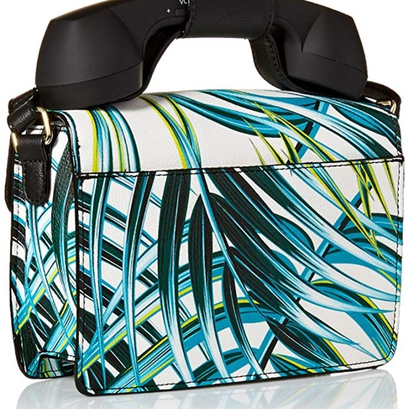 Betsey Johnson Palm Print Phone MINI Bag NEW - Picture 2 of 2